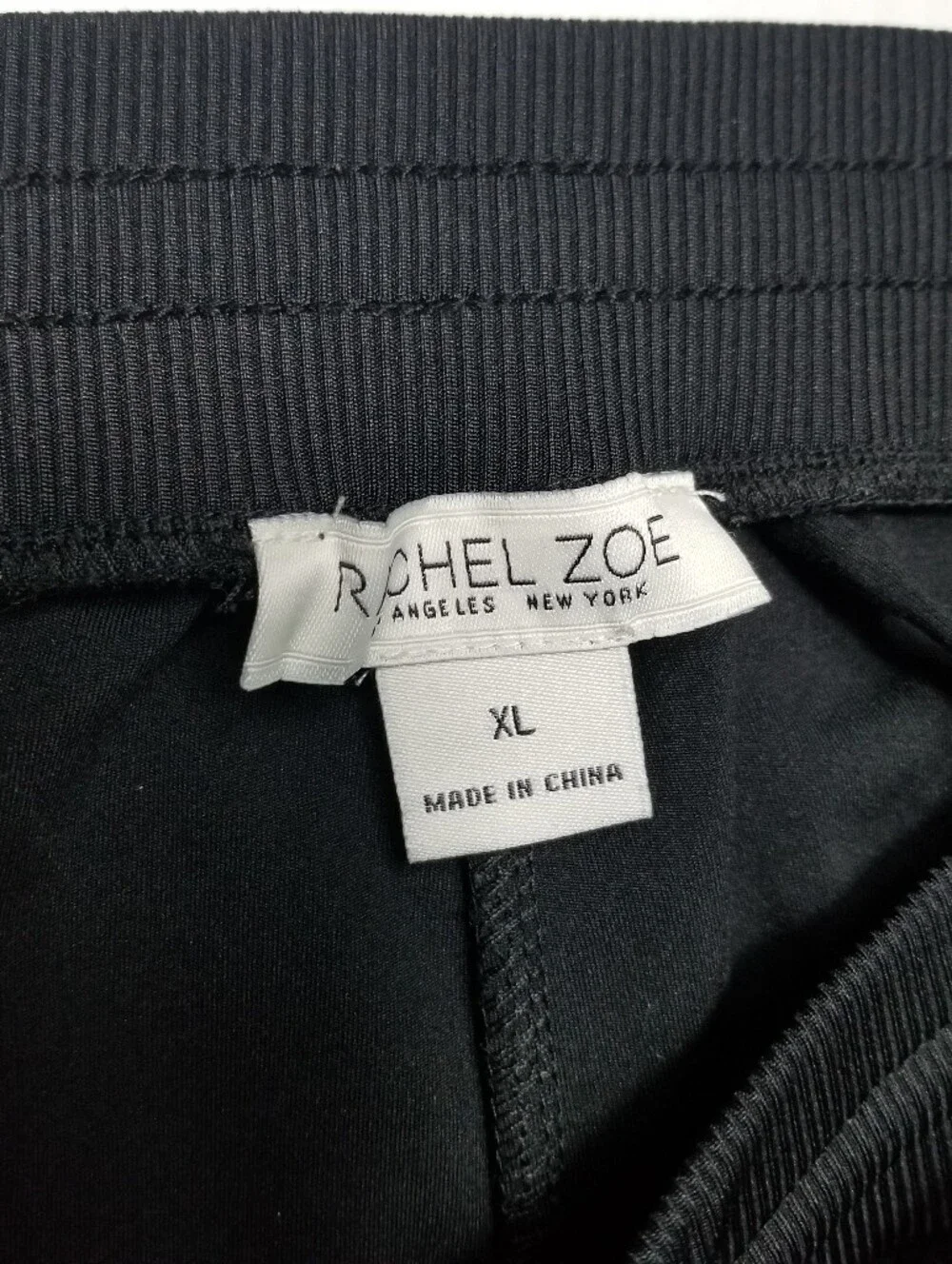 RACHEL ZOE WOMEN'S BLACK JOGGER PANTS SIZE XL - Picture 3 of 16